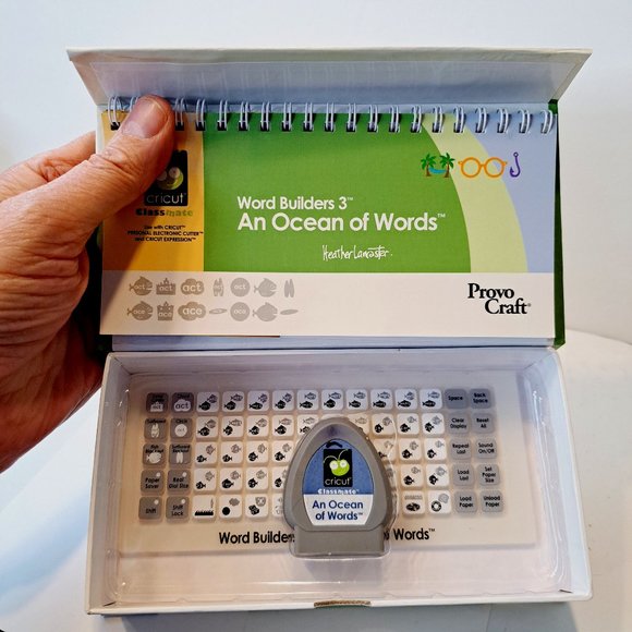 Cricut An Ocean of Words  Cricut Die Cut - Picture 1 of 6